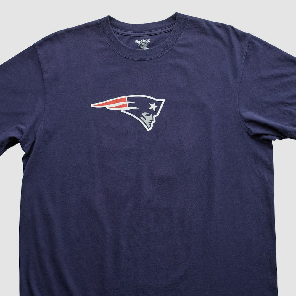 Fanatics New England Patriots Reebok 2000s T-shirt Navy Vintage