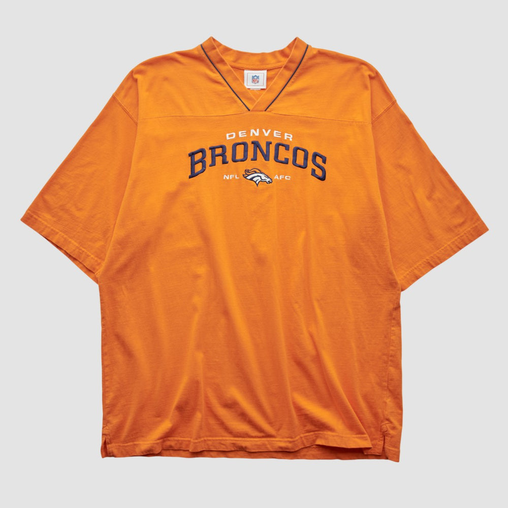 Fanatics Denver Broncos NFL 2000s T-shirt Orange Vintage