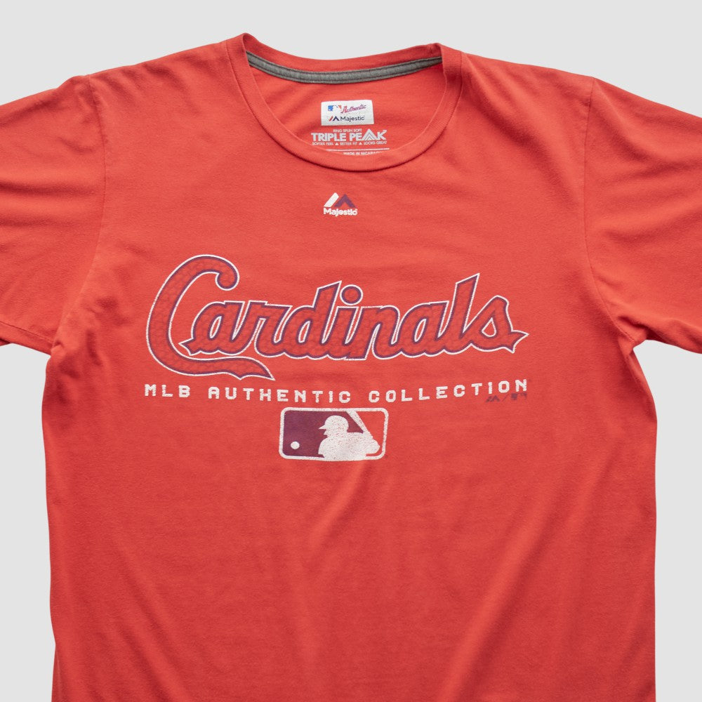 St. Louis Cardinals Majestic 2010s T-shirt - Red - Vintage - Fanatics Lifestyle