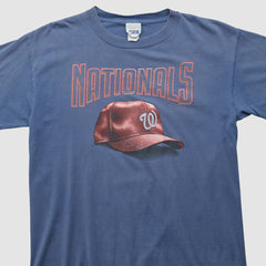 Washington Nationals CSA 2000s T-shirt - Navy - XVintage - Fanatics on Sale