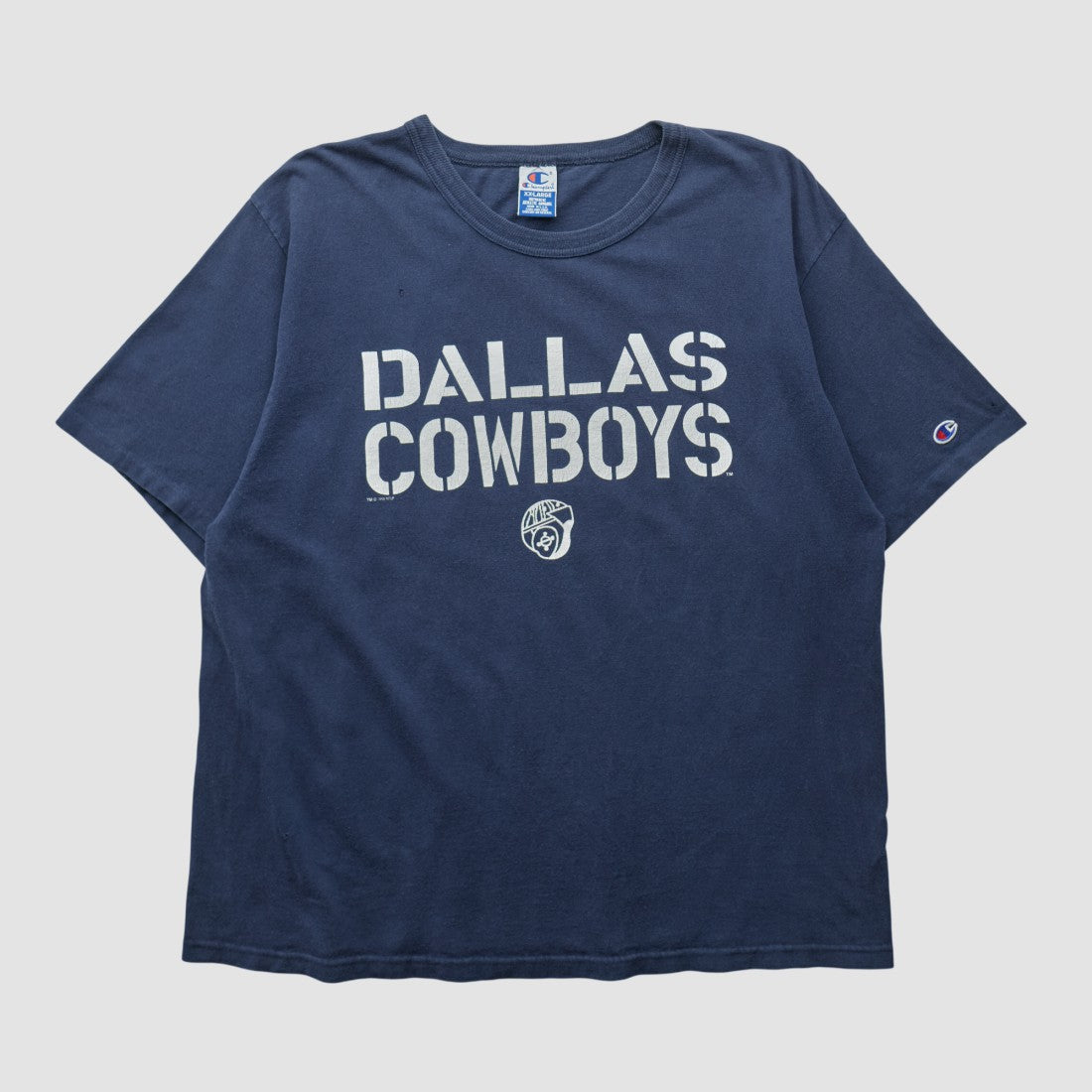 Fanatics Dallas Cowboys Champion 90s T-shirt Navy Vintage
