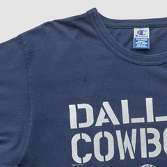 Fanatics Dallas Cowboys Champion 90s T-shirt Navy Vintage