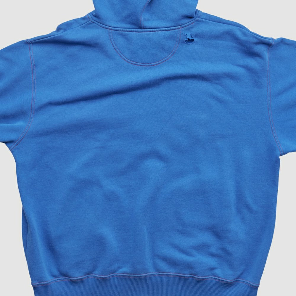 Chicago Cubs Majestic 2000s Hooded Pullover Sweatshirt - Blue - Vintage - Fanatics Online