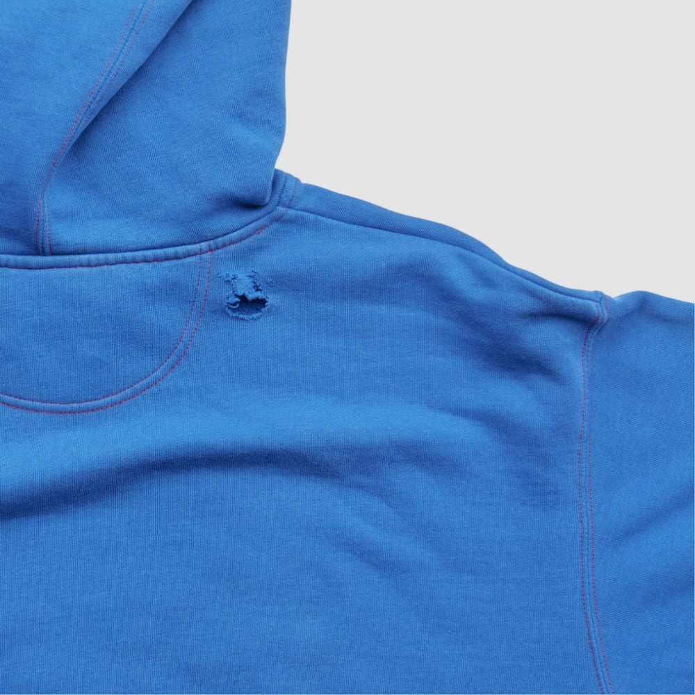 Chicago Cubs Majestic 2000s Hooded Pullover Sweatshirt - Blue - Vintage - Fanatics Online