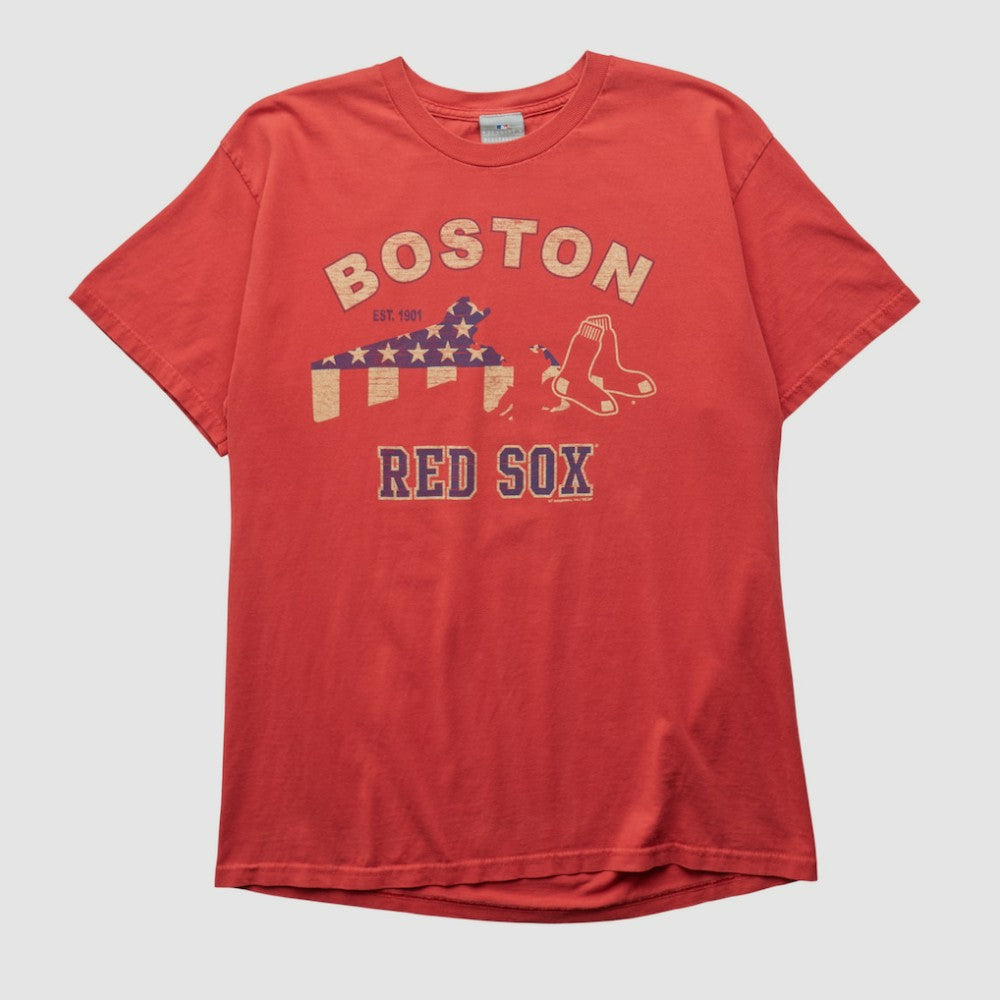 Boston Red Sox Genuine Merchandise 2000s T-shirt - Red - Vintage - Fanatics Discount