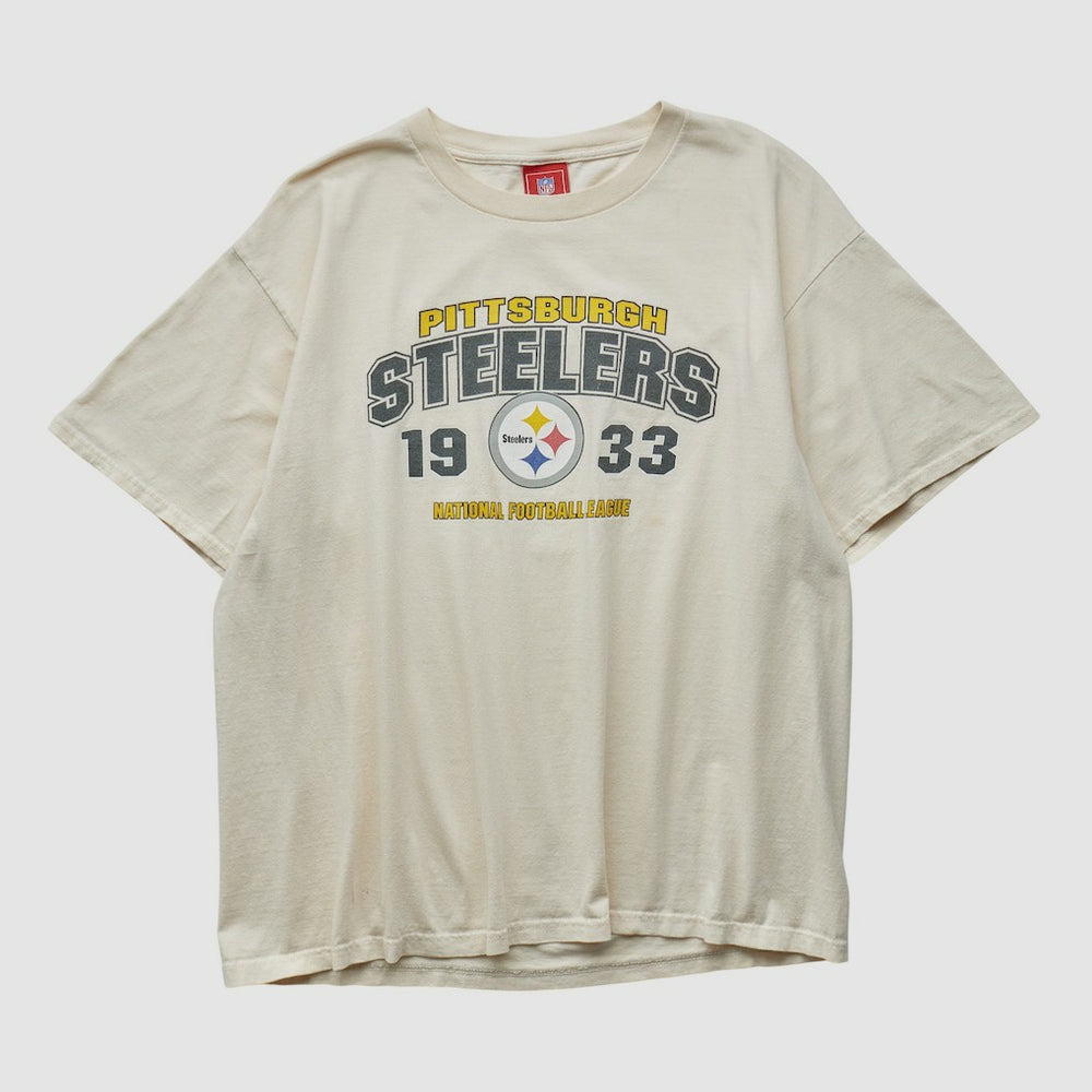 Fanatics Pittsburgh Steelers NFL 2000s T-shirt Beige Vintage