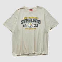Fanatics Pittsburgh Steelers NFL 2000s T-shirt Beige Vintage