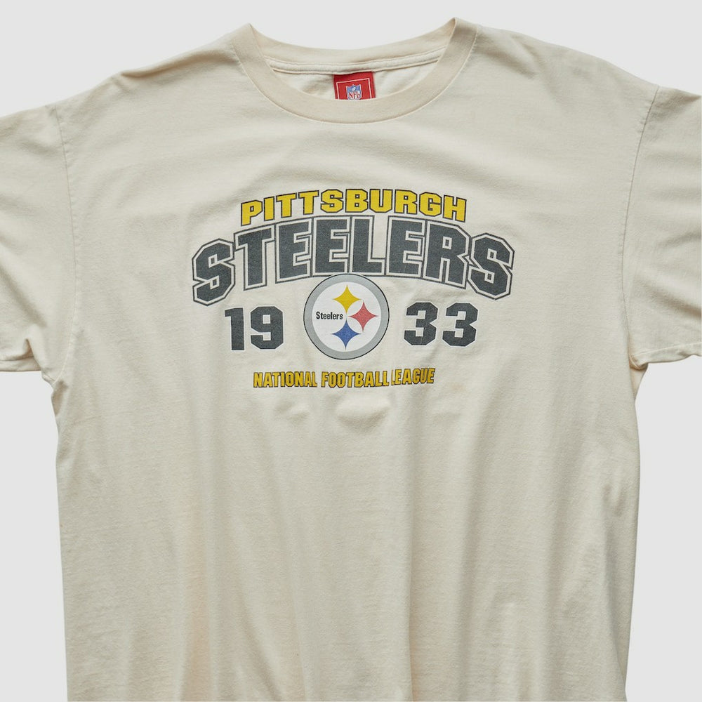 Fanatics Pittsburgh Steelers NFL 2000s T-shirt Beige Vintage