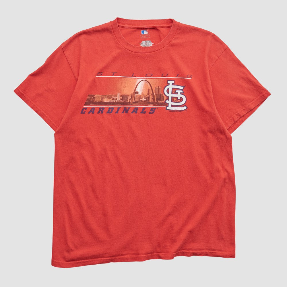 St. Louis Cardinals Genuine Merchandise 2000s T-shirt - Red - Vintage - Fanatics on Sale