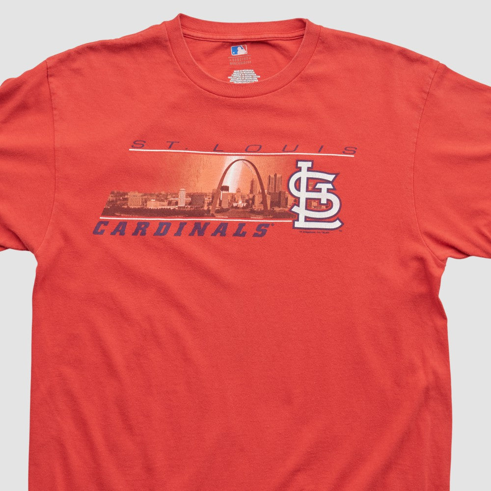 St. Louis Cardinals Genuine Merchandise 2000s T-shirt - Red - Vintage - Fanatics on Sale