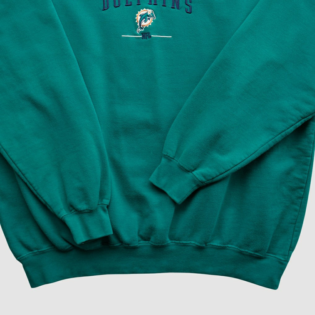 Fanatics Miami Dolphins NFL 2000s Pullover Sweatshirt Teal Vintage