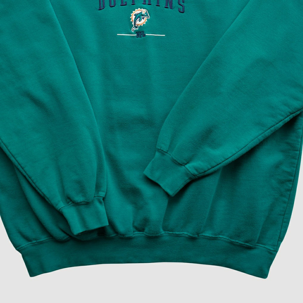 Fanatics Miami Dolphins NFL 2000s Pullover Sweatshirt Teal Vintage