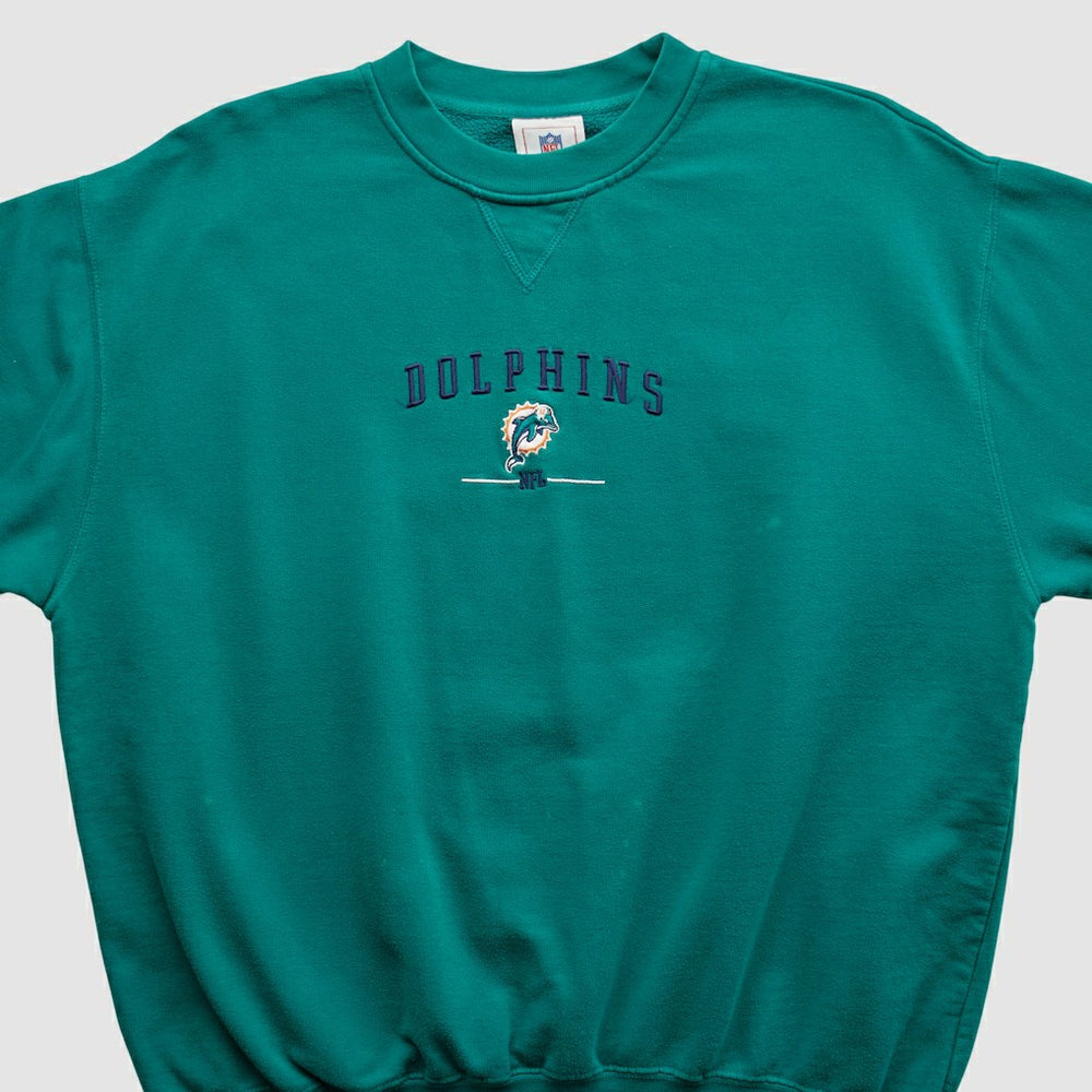 Fanatics Miami Dolphins NFL 2000s Pullover Sweatshirt Teal Vintage