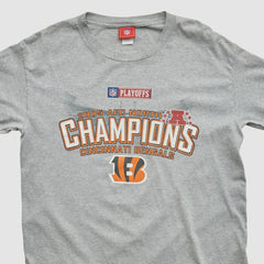 Fanatics Cincinnati Bengals NFL 2005 Long Sleeve T-shirt Heather Gray Vintage