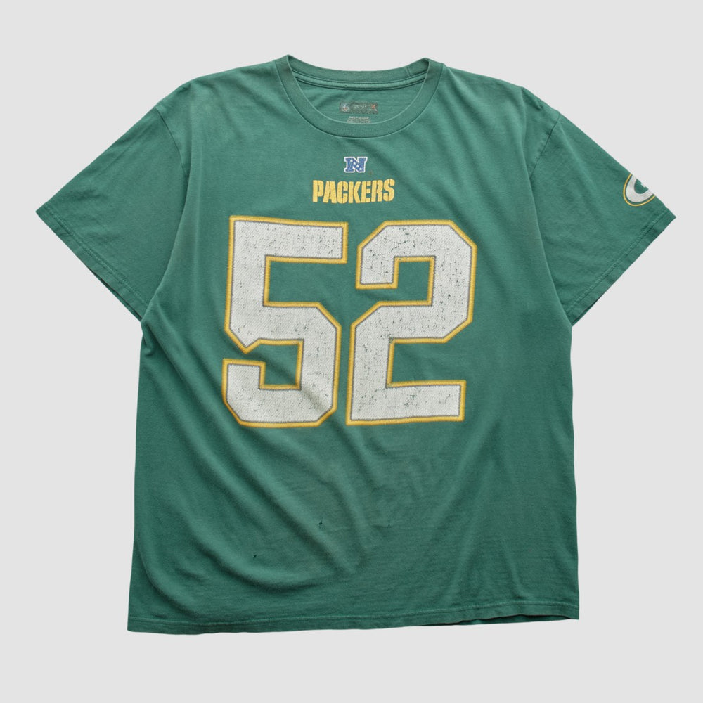 Fanatics Green Bay Packers NFL 2010s T-shirt Green Vintage