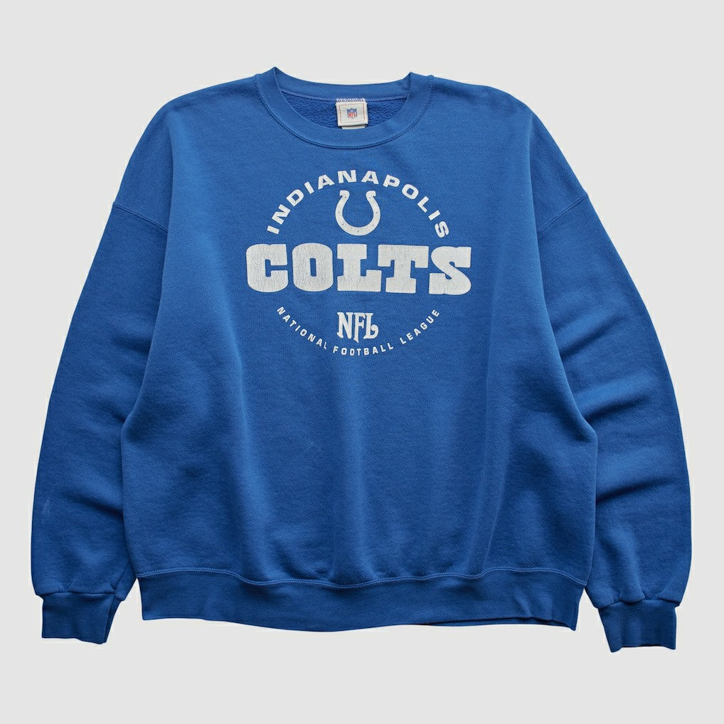 Fanatics Indianapolis Colts NFL 2000s Pullover Sweatshirt Blue Vintage