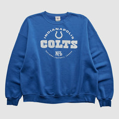 Fanatics Indianapolis Colts NFL 2000s Pullover Sweatshirt Blue Vintage