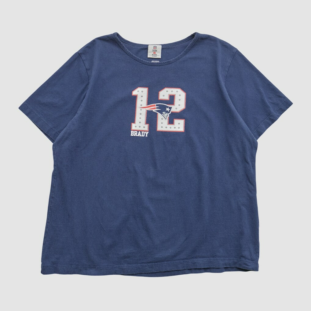 Fanatics New England Patriots NFL 2000s T-shirt Navy Vintage