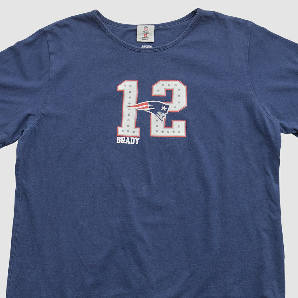 Fanatics New England Patriots NFL 2000s T-shirt Navy Vintage