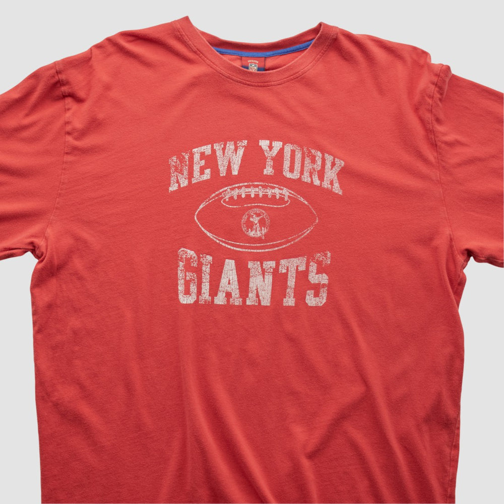 Fanatics New York Giants Reebok 2000s Long Sleeve T-shirt Red Vintage