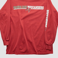 Fanatics Tampa Bay Buccaneers NFL 2010s Long Sleeve T-shirt Red Vintage