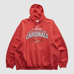 St. Louis Cardinals Majestic 2011 Hooded Sweatshirt - Red - XVintage - Fanatics Sale