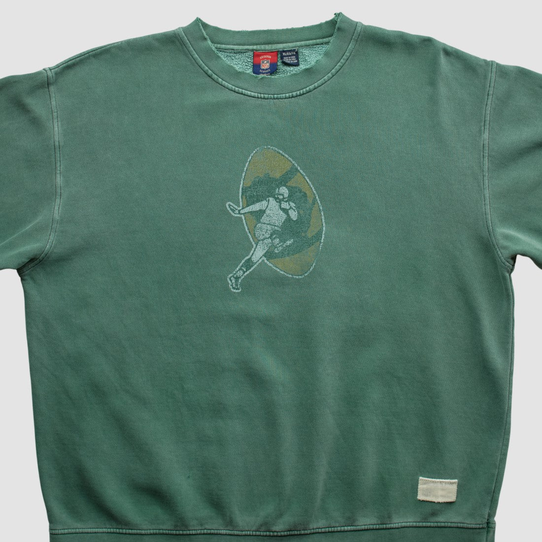 Fanatics Green Bay Packers Reebok 2000s Pullover Sweatshirt Green Vintage