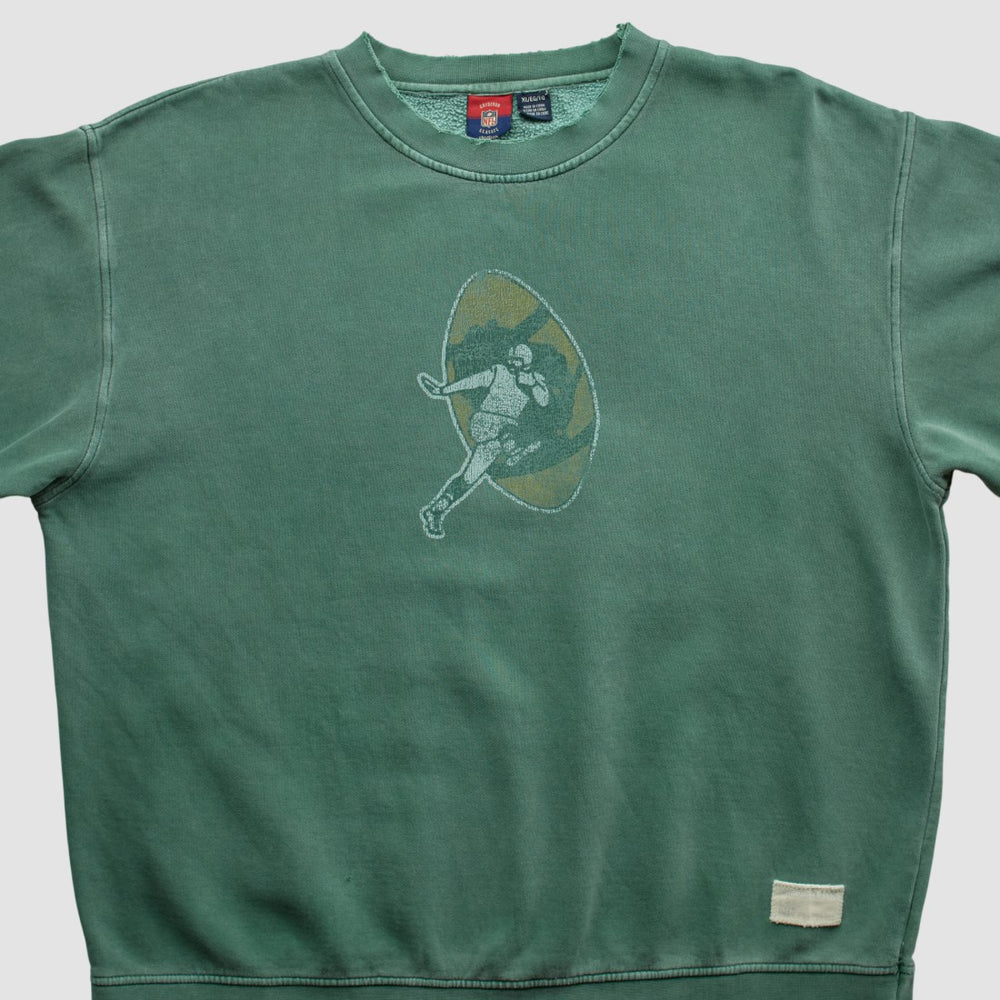 Fanatics Green Bay Packers Reebok 2000s Pullover Sweatshirt Green Vintage