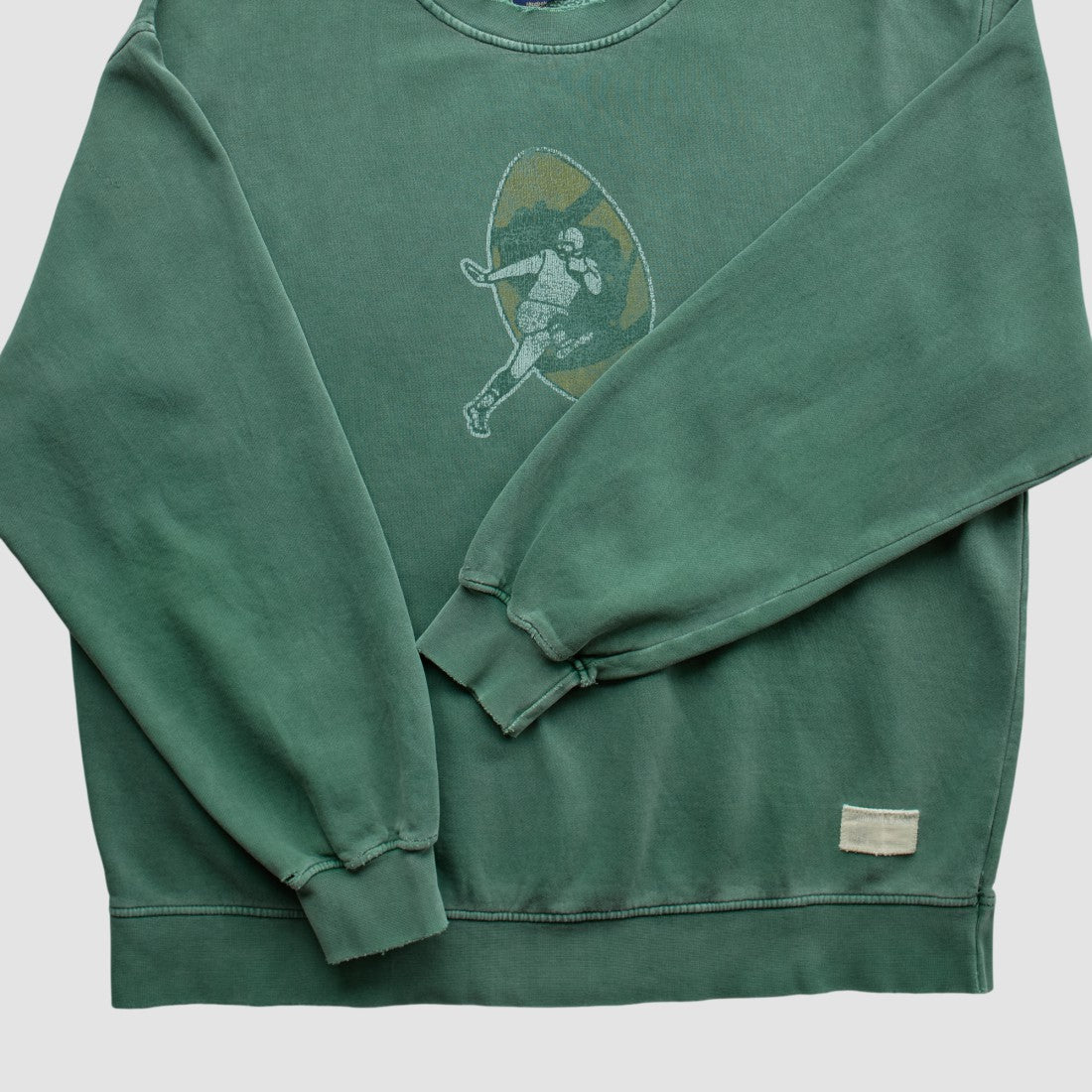 Fanatics Green Bay Packers Reebok 2000s Pullover Sweatshirt Green Vintage