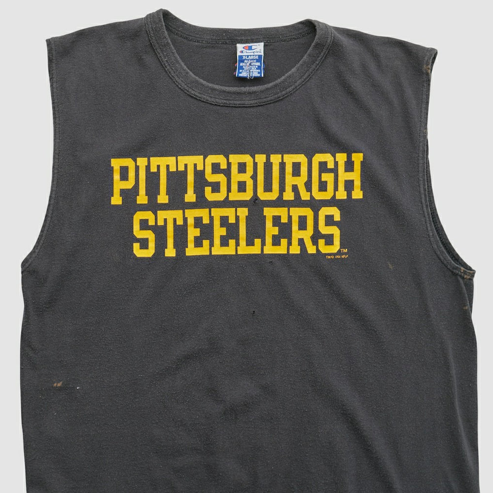 Fanatics Pittsburgh Steelers Champion 1994 Tank Black Vintage