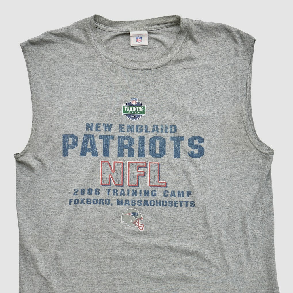 Fanatics New England Patriots NFL 2006 Tank Heather Gray Vintage