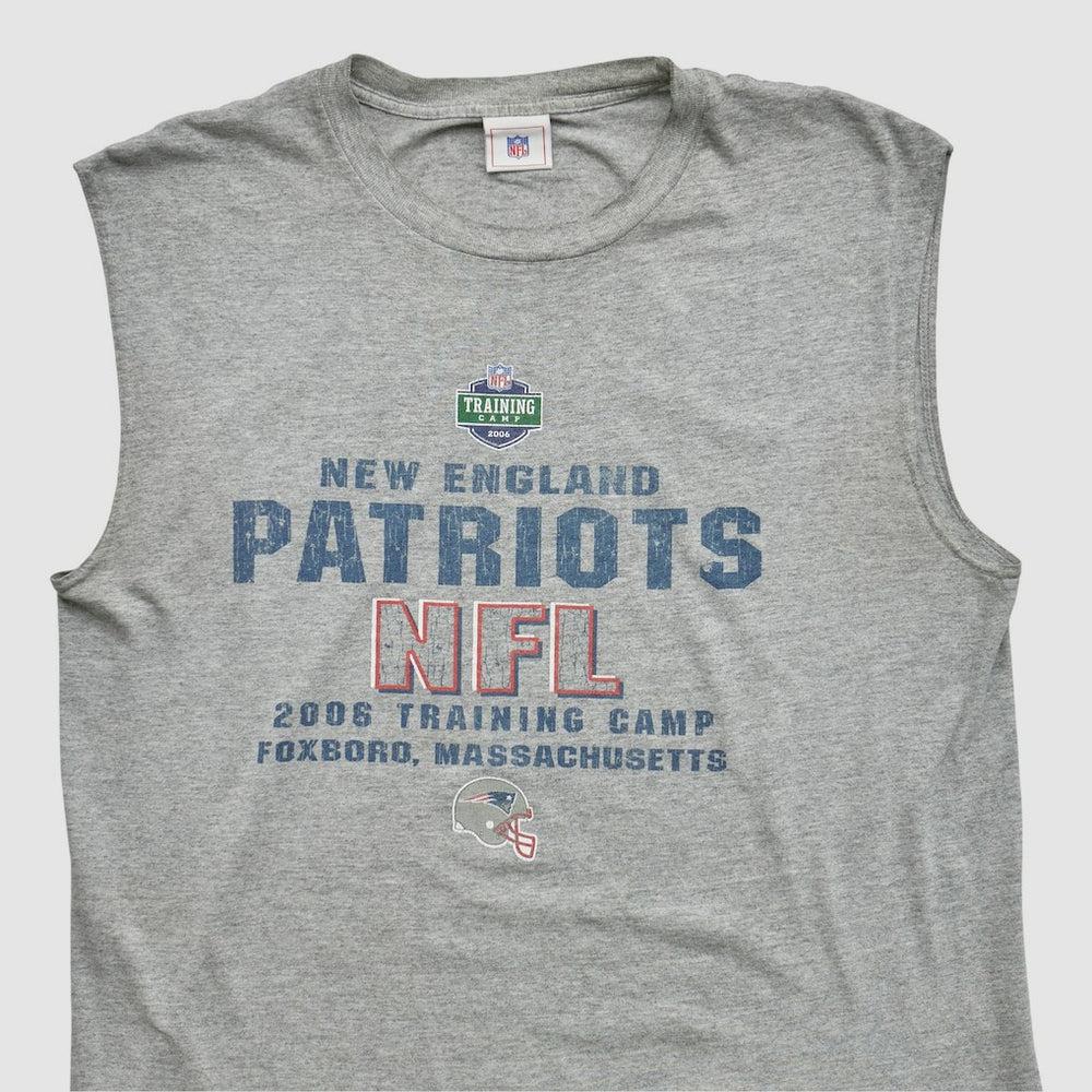 Fanatics New England Patriots NFL 2006 Tank Heather Gray Vintage