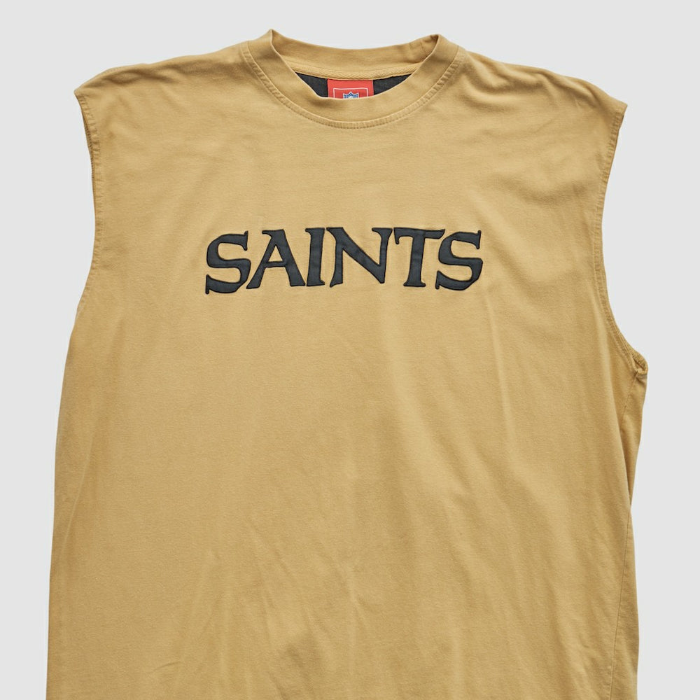Fanatics New Orleans Saints NFL 2000s Tank Yellow Vintage