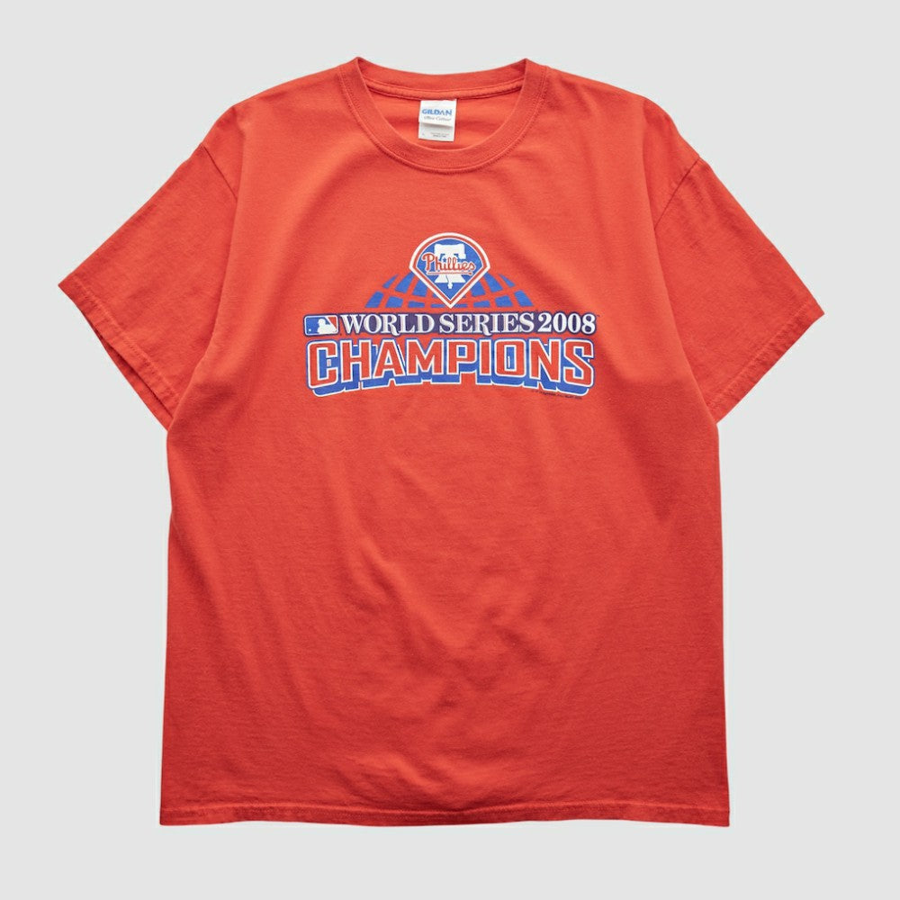 Philadelphia Phillies Gildan 2008 T-shirt - Red - Vintage - Fanatics Lifestyle