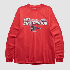 St. Louis Cardinals Anvil 2004 Long Sleeve T-shirt - Red - Vintage - Fanatics Online
