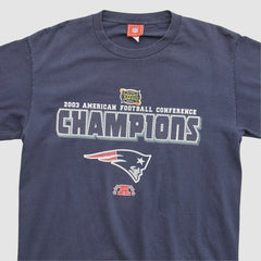Fanatics New England Patriots NFL 2003 T-shirt Navy Vintage