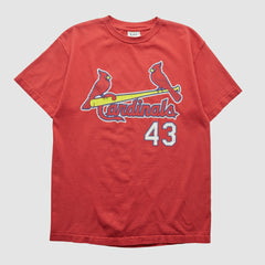 St. Louis Cardinals Lee Apparel 2000s T-shirt - Red - Vintage - Fanatics Online