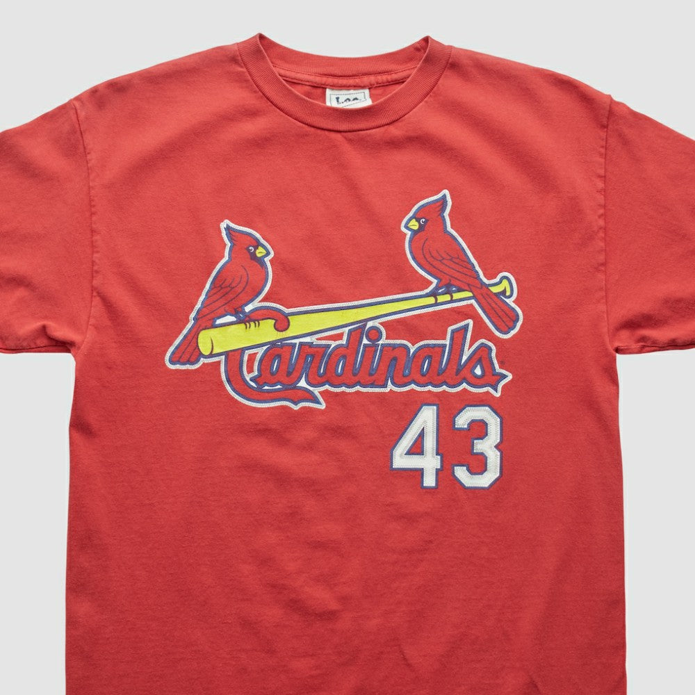 St. Louis Cardinals Lee Apparel 2000s T-shirt - Red - Vintage - Fanatics Online