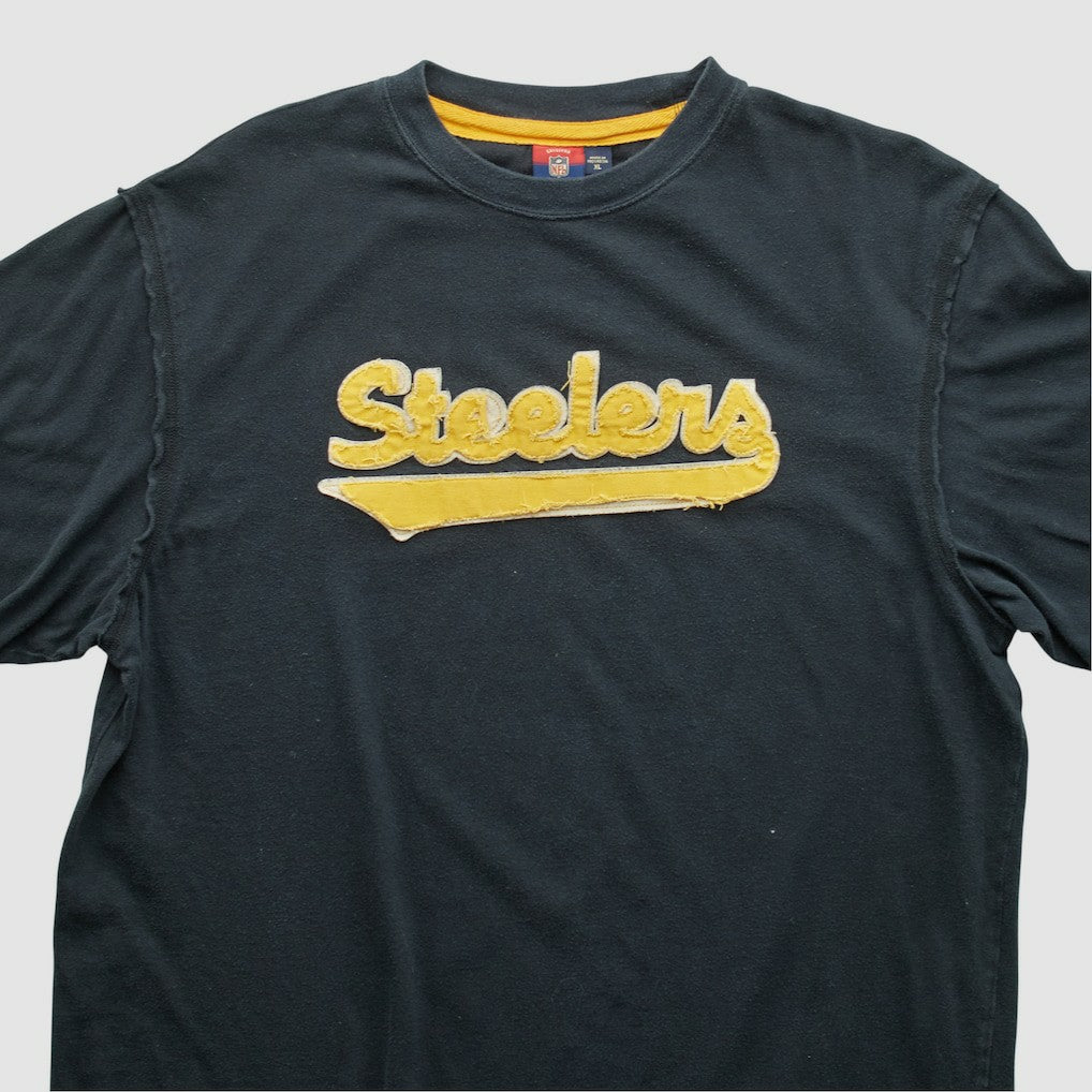 Fanatics Pittsburgh Steelers Reebok 2000s T-shirt Black Vintage