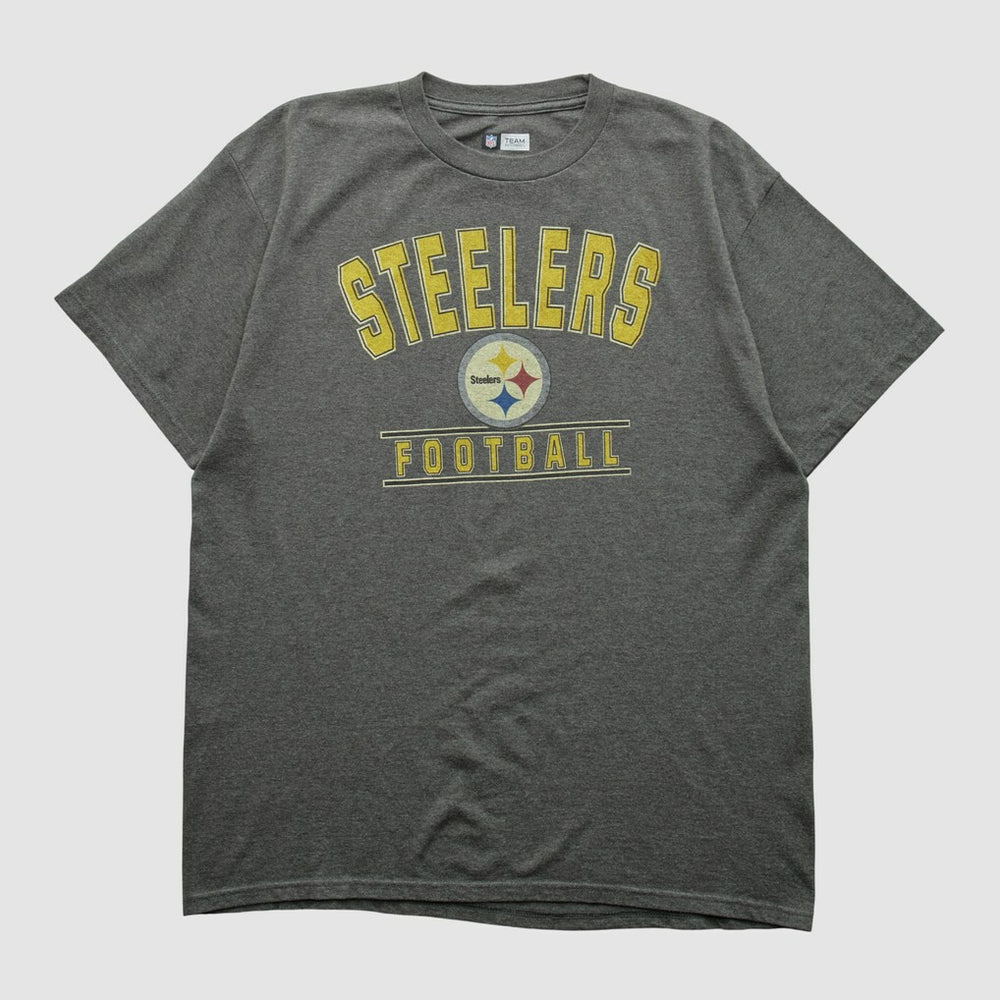 Fanatics Pittsburgh Steelers NFL 2010s T-shirt Dark Heather Gray Vintage