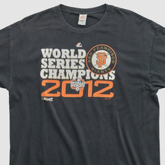 San Francisco Giants Alstyle 2012 T-shirt - Black - 2XVintage - Fanatics on Sale