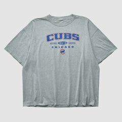 Chicago Cubs 2000s T-shirt - Heather Gray - 2XVintage - Fanatics Online