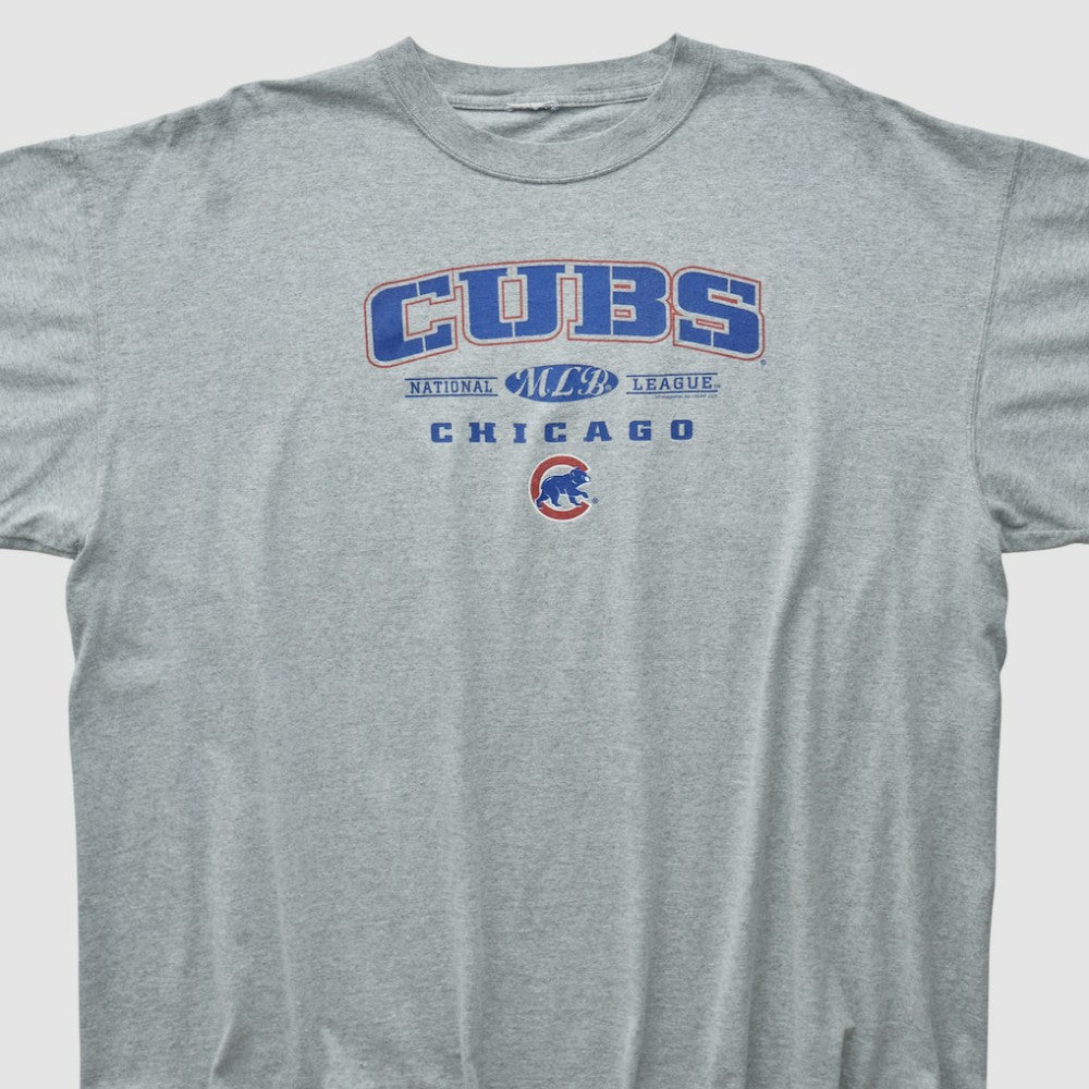 Chicago Cubs 2000s T-shirt - Heather Gray - 2XVintage - Fanatics Online
