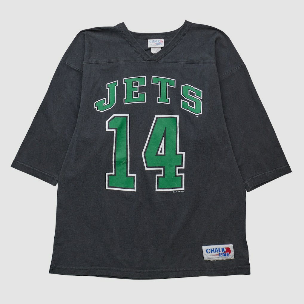 Fanatics New York Jets Chalk Line 90s T-shirt Black Vintage