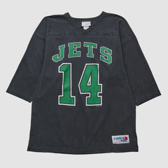 Fanatics New York Jets Chalk Line 90s T-shirt Black Vintage