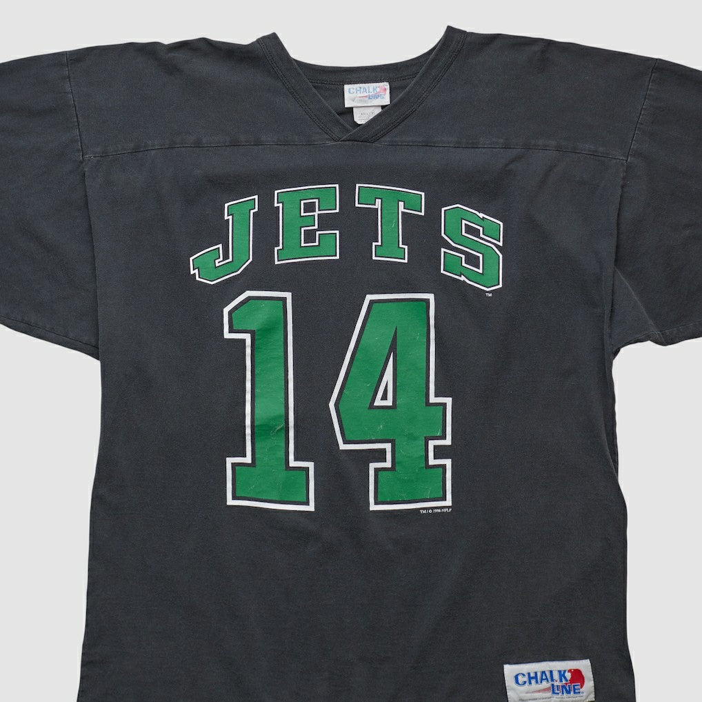 Fanatics New York Jets Chalk Line 90s T-shirt Black Vintage