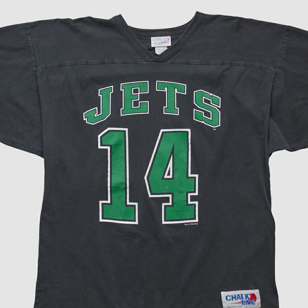 Fanatics New York Jets Chalk Line 90s T-shirt Black Vintage