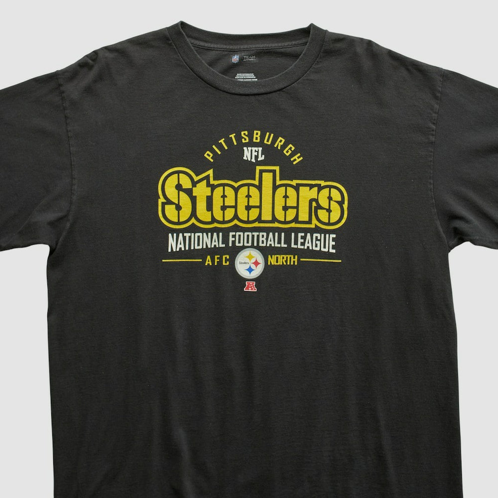Fanatics Pittsburgh Steelers NFL 2010s Long Sleeve T-shirt Black Vintage