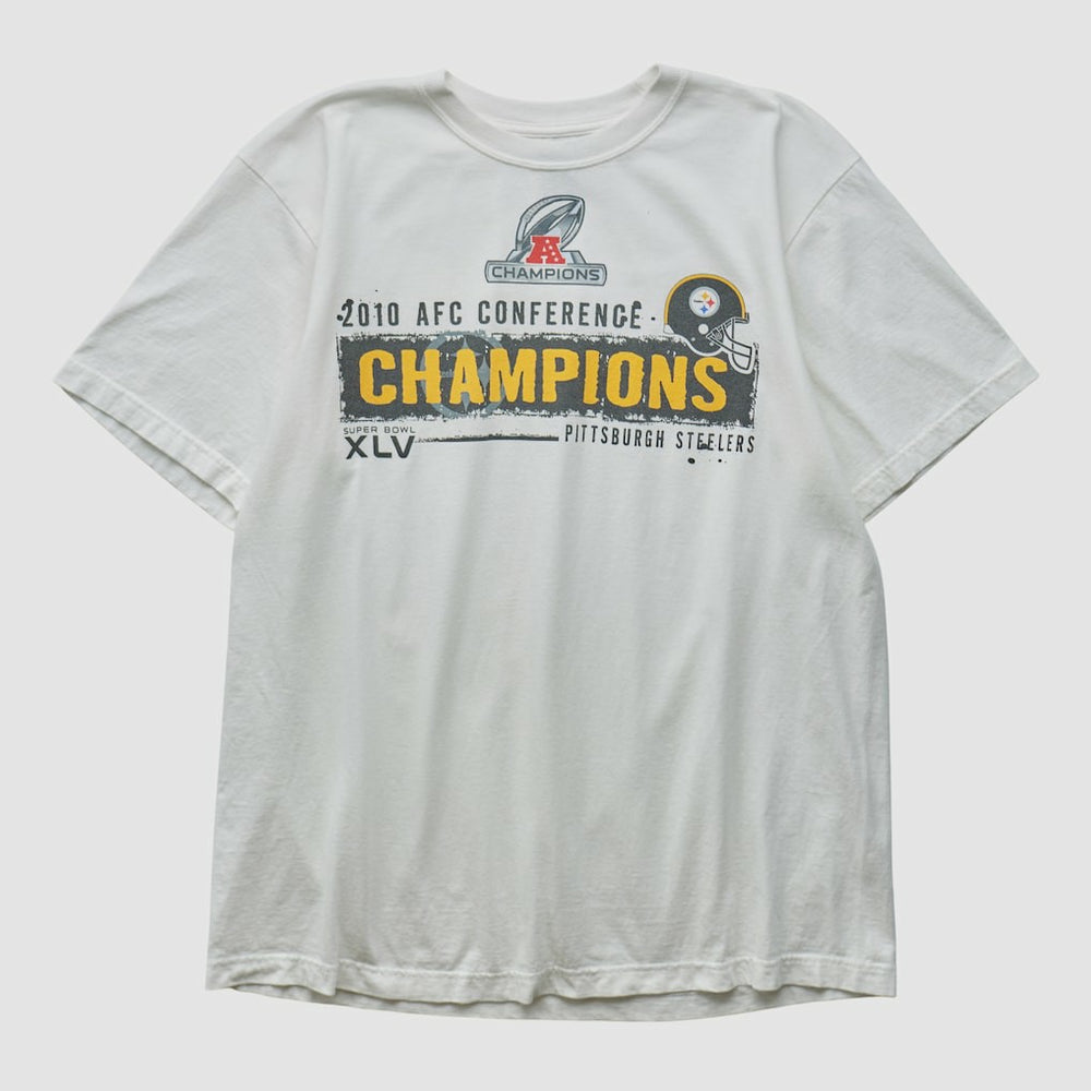 Fanatics Pittsburgh Steelers Reebok 2010 T-shirt White Vintage