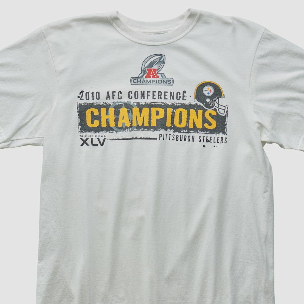 Fanatics Pittsburgh Steelers Reebok 2010 T-shirt White Vintage